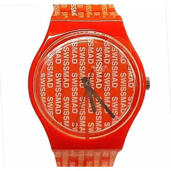 New Swatch Watch SWISS MAD GR143Pack 2001 Worldwide Packagings Rare Swiss Quartz - Picture 1 of 7